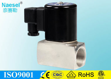 Normal Closed Solenoid Switch Valve , Stainless Solenoid Valve For Steam Hot Water