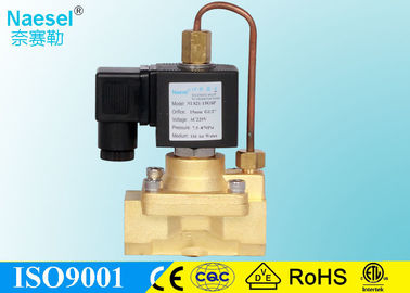 Piloted Operated Diaphragm High Pressure Solenoid Valve 3 / 8 BSPP NPT 5 MPA 725PSI