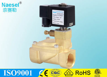 1 Inch NPT Thread Diaphragm Solenoid Valve AC DC Fire Protection With Manual Override