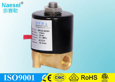 Direct Acting Electric Water Valve For Water Flow , Custom Solenoid Operated Valve