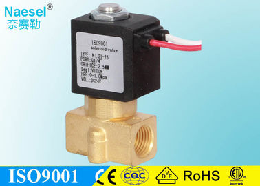 Flow Adjustable Solenoid Operated Valve For Public Toilet 1 / 4 G Thread