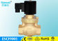 NC NO  1 / 2 Inch Pilot Operated Solenoid Valve For Long Term Operation