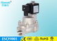 2 Port Pipeline Solenoid Control Valve Stainless Steel Material For Ammonia