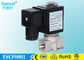 AC DC Bi - Stable Latching Solenoid Valve , Non Heating Up Low Coil Miniature Solenoid Valve