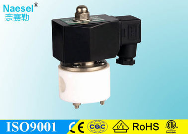 25mm 1" NPT 2/2 way aggressive acid alkali medium PTFE solenoid valve